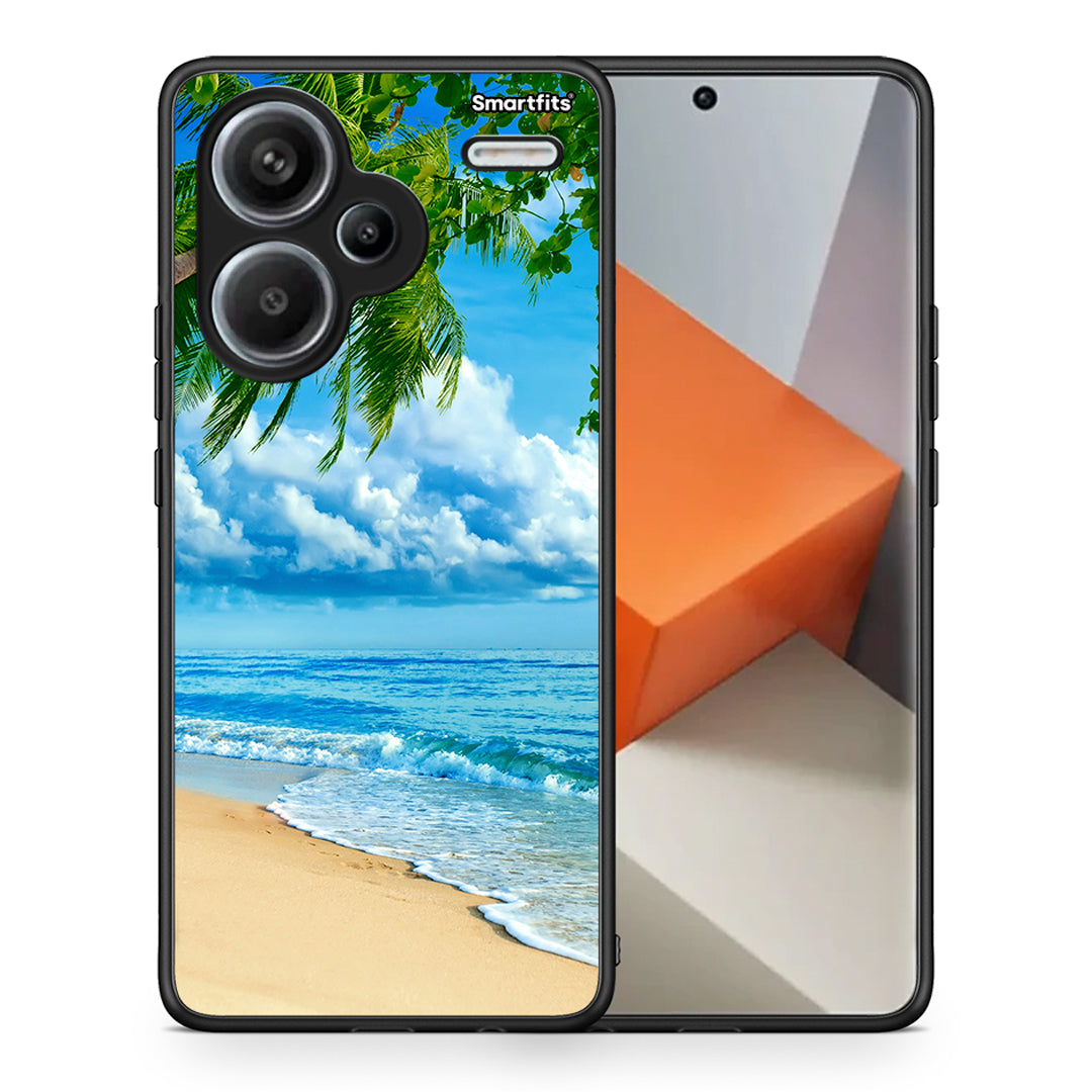 Θήκη Xiaomi Redmi Note 13 Pro Plus 5G Beautiful Beach από τη Smartfits με σχέδιο στο πίσω μέρος και μαύρο περίβλημα | Xiaomi Redmi Note 13 Pro Plus 5G Beautiful Beach case with colorful back and black bezels