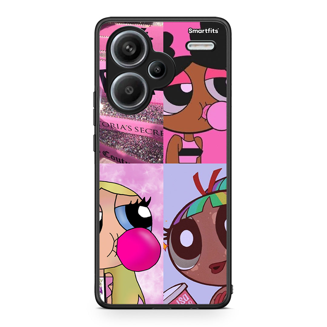 Xiaomi Redmi Note 13 Pro Plus 5G Bubble Girls Θήκη Αγίου Βαλεντίνου από τη Smartfits με σχέδιο στο πίσω μέρος και μαύρο περίβλημα | Smartphone case with colorful back and black bezels by Smartfits