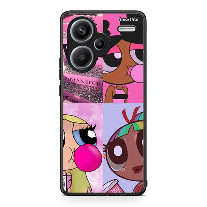 Xiaomi Redmi Note 13 Pro Plus 5G Bubble Girls Θήκη Αγίου Βαλεντίνου από τη Smartfits με σχέδιο στο πίσω μέρος και μαύρο περίβλημα | Smartphone case with colorful back and black bezels by Smartfits