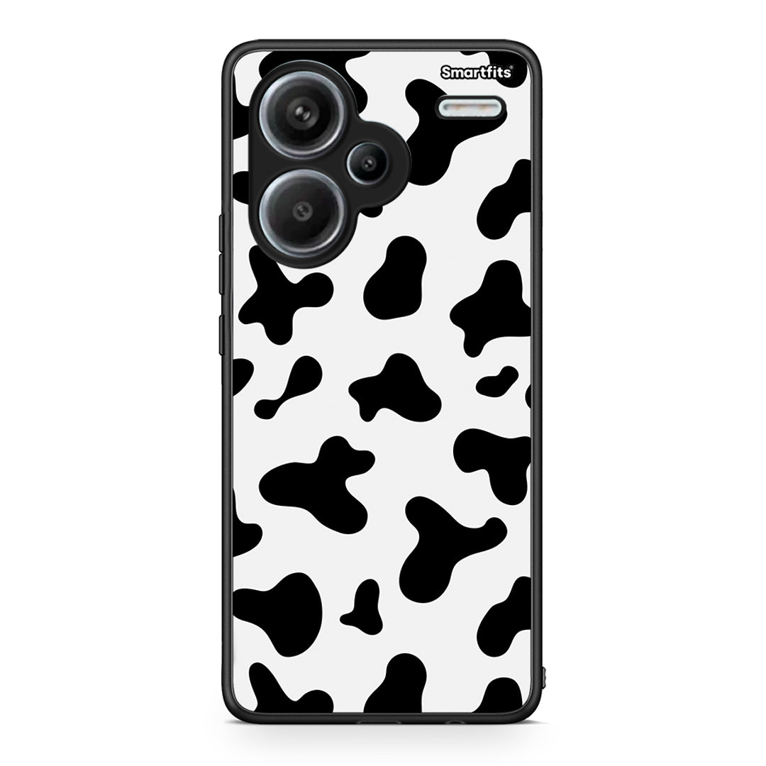 Xiaomi Redmi Note 13 Pro Plus 5G Cow Print θήκη από τη Smartfits με σχέδιο στο πίσω μέρος και μαύρο περίβλημα | Smartphone case with colorful back and black bezels by Smartfits