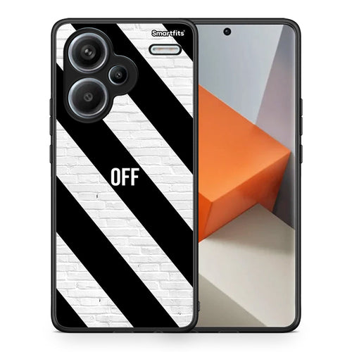 Θήκη Xiaomi Redmi Note 13 Pro Plus 5G Get Off από τη Smartfits με σχέδιο στο πίσω μέρος και μαύρο περίβλημα | Xiaomi Redmi Note 13 Pro Plus 5G Get Off case with colorful back and black bezels