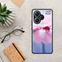 Thumbnail for Ladybug Flower - Xiaomi Redmi Note 13 Pro Plus 5G θήκη