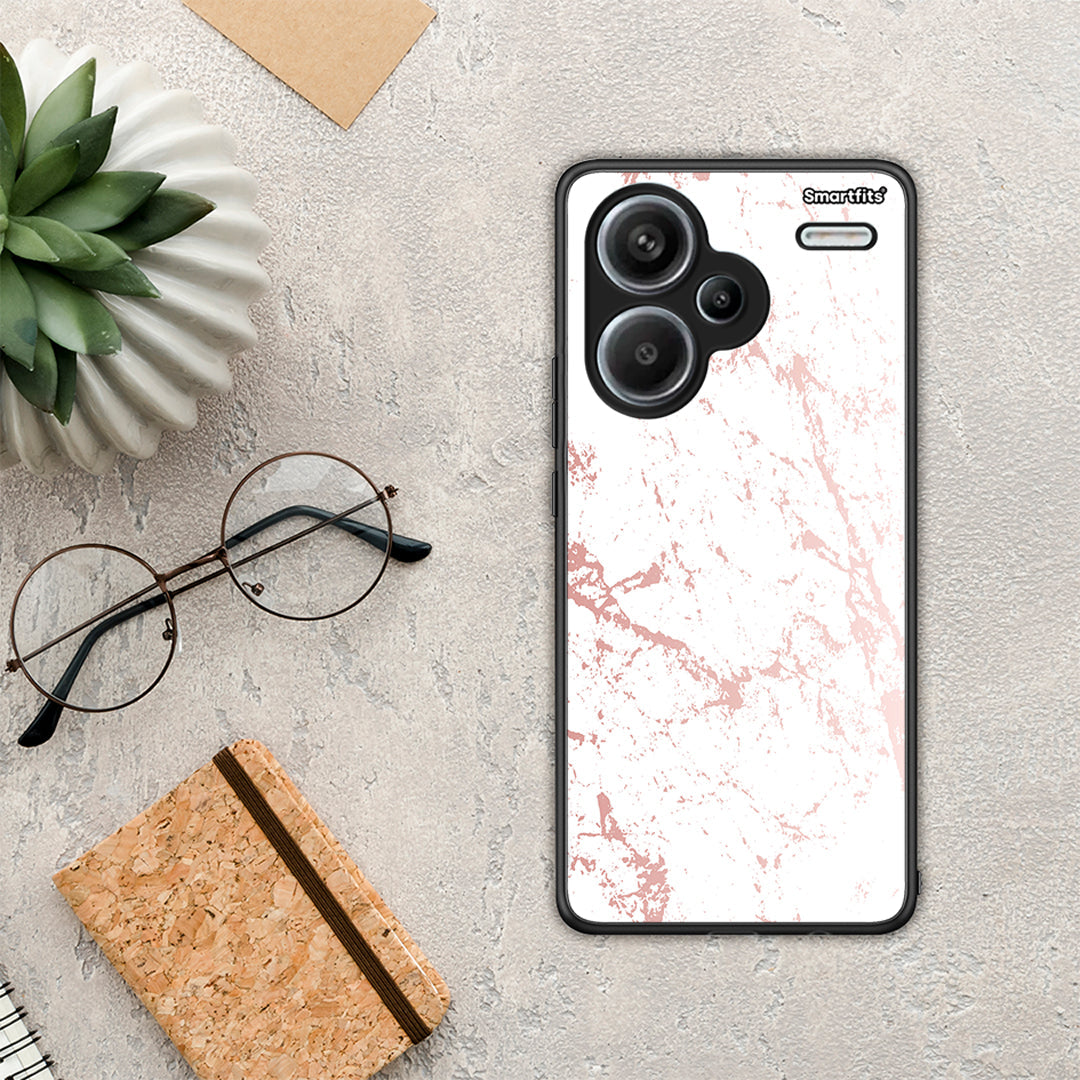 Marble Pink Splash - Xiaomi Redmi Note 13 Pro Plus 5G θήκη