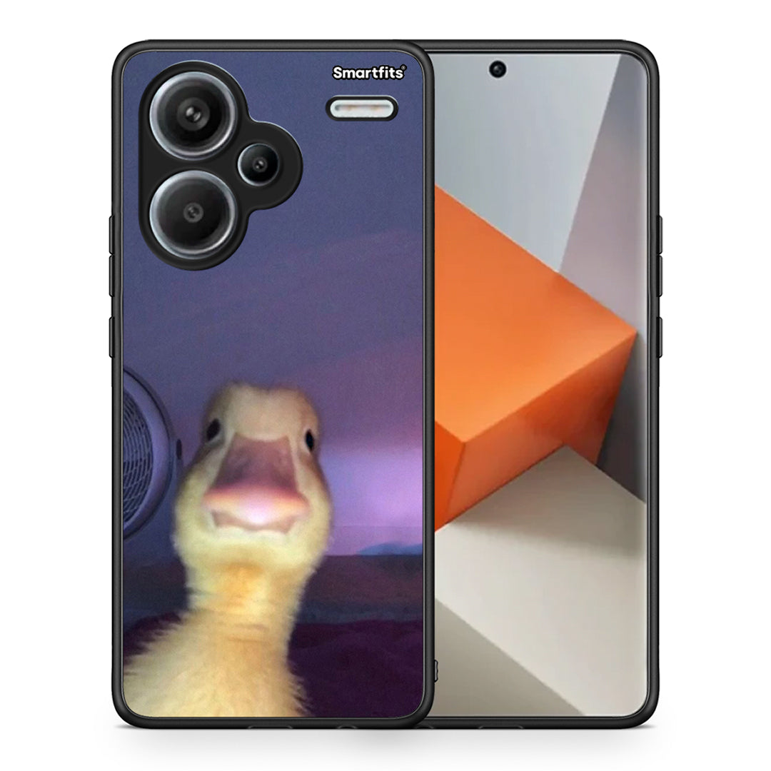 Θήκη Xiaomi Redmi Note 13 Pro Plus 5G Meme Duck από τη Smartfits με σχέδιο στο πίσω μέρος και μαύρο περίβλημα | Xiaomi Redmi Note 13 Pro Plus 5G Meme Duck case with colorful back and black bezels