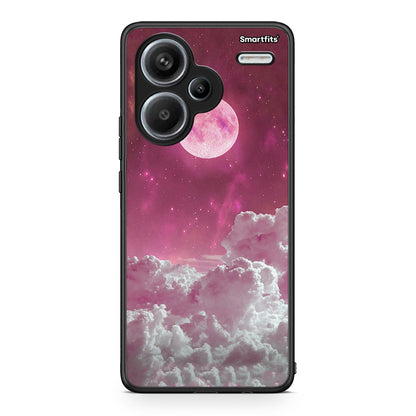 Xiaomi Redmi Note 13 Pro Plus 5G Pink Moon Θήκη από τη Smartfits με σχέδιο στο πίσω μέρος και μαύρο περίβλημα | Smartphone case with colorful back and black bezels by Smartfits