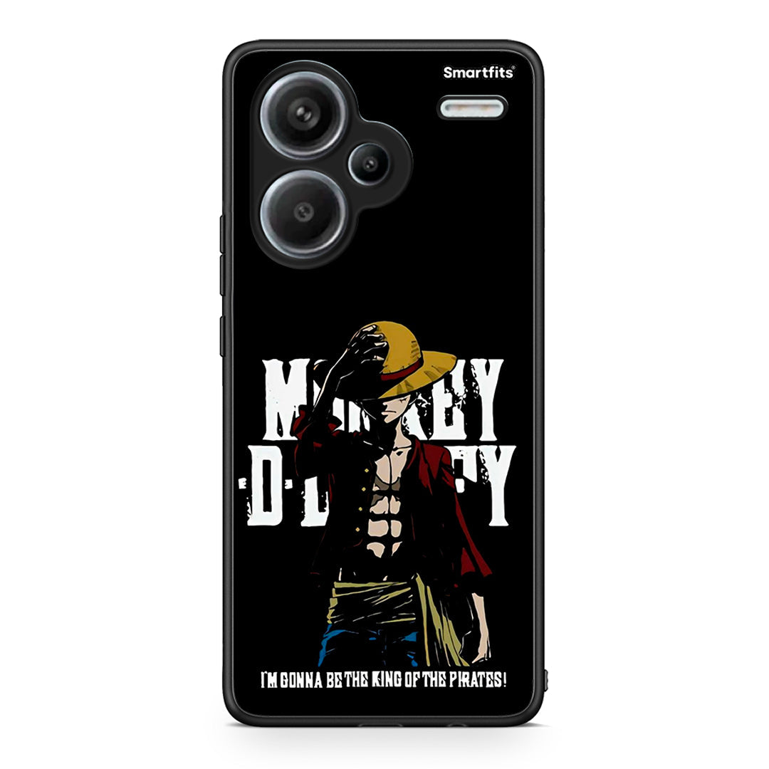 Xiaomi Redmi Note 13 Pro Plus 5G Pirate King θήκη από τη Smartfits με σχέδιο στο πίσω μέρος και μαύρο περίβλημα | Smartphone case with colorful back and black bezels by Smartfits