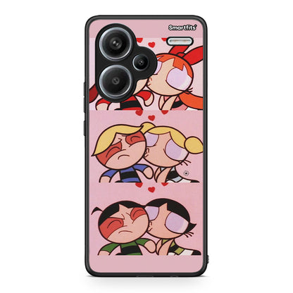 Xiaomi Redmi Note 13 Pro Plus 5G Puff Love Θήκη Αγίου Βαλεντίνου από τη Smartfits με σχέδιο στο πίσω μέρος και μαύρο περίβλημα | Smartphone case with colorful back and black bezels by Smartfits