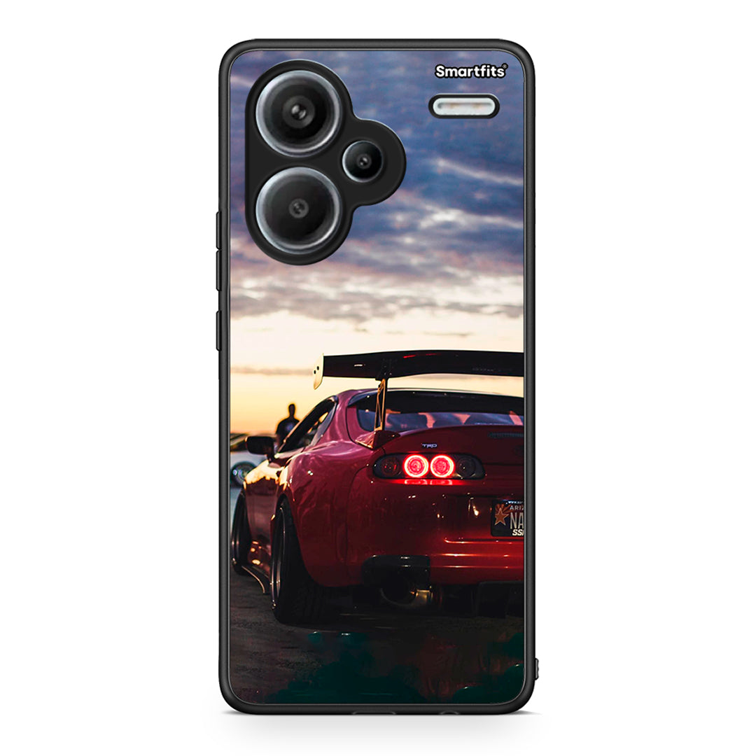 Xiaomi Redmi Note 13 Pro Plus 5G Racing Supra θήκη από τη Smartfits με σχέδιο στο πίσω μέρος και μαύρο περίβλημα | Smartphone case with colorful back and black bezels by Smartfits