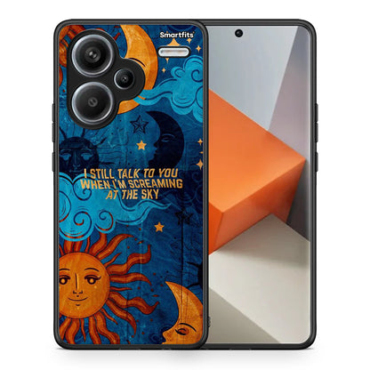 Θήκη Xiaomi Redmi Note 13 Pro Plus 5G Screaming Sky από τη Smartfits με σχέδιο στο πίσω μέρος και μαύρο περίβλημα | Xiaomi Redmi Note 13 Pro Plus 5G Screaming Sky case with colorful back and black bezels