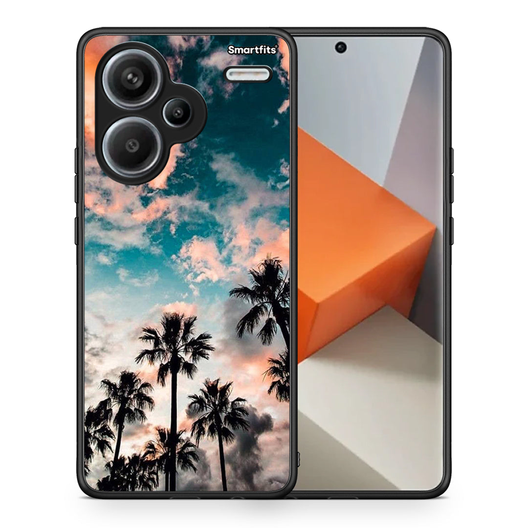 Θήκη Xiaomi Redmi Note 13 Pro Plus 5G Sky Summer από τη Smartfits με σχέδιο στο πίσω μέρος και μαύρο περίβλημα | Xiaomi Redmi Note 13 Pro Plus 5G Sky Summer case with colorful back and black bezels