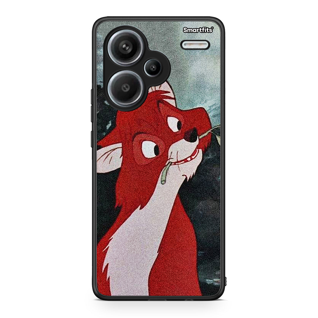 Xiaomi Redmi Note 13 Pro Plus 5G Tod And Vixey Love 1 θήκη από τη Smartfits με σχέδιο στο πίσω μέρος και μαύρο περίβλημα | Smartphone case with colorful back and black bezels by Smartfits