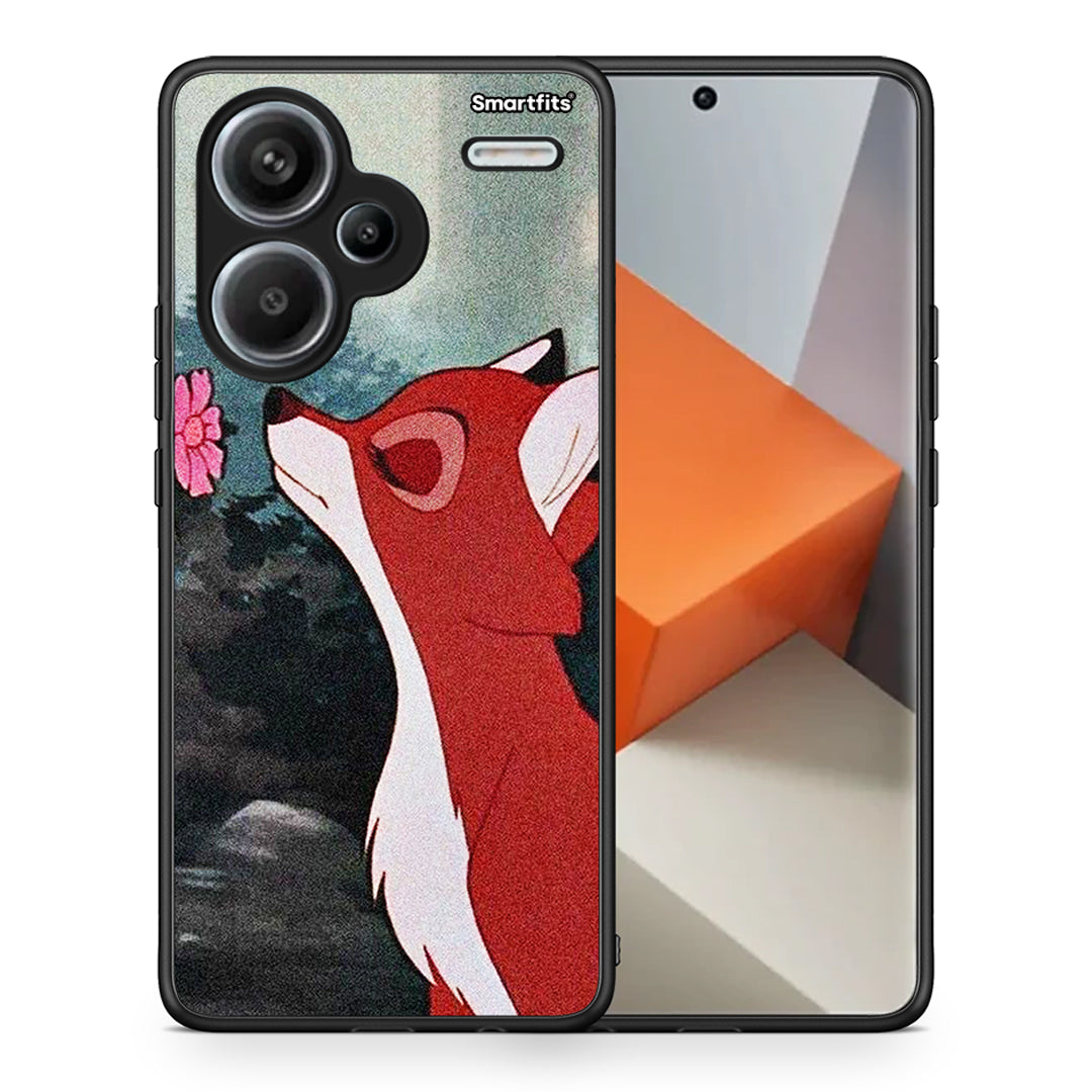 Θήκη Xiaomi Redmi Note 13 Pro Plus 5G Tod And Vixey Love 2 από τη Smartfits με σχέδιο στο πίσω μέρος και μαύρο περίβλημα | Xiaomi Redmi Note 13 Pro Plus 5G Tod And Vixey Love 2 case with colorful back and black bezels