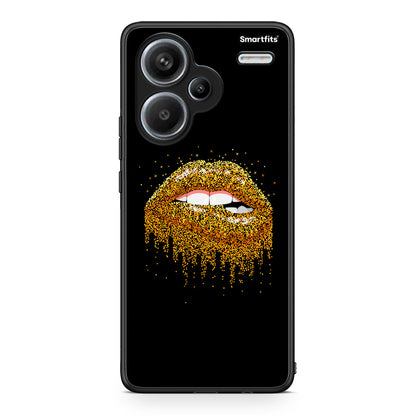 4 - Xiaomi Redmi Note 13 Pro Plus 5G Golden Valentine case, cover, bumper