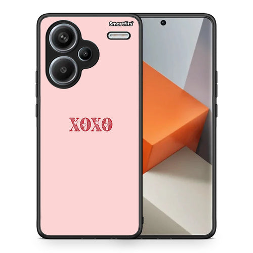 Θήκη Xiaomi Redmi Note 13 Pro Plus 5G XOXO Love από τη Smartfits με σχέδιο στο πίσω μέρος και μαύρο περίβλημα | Xiaomi Redmi Note 13 Pro Plus 5G XOXO Love case with colorful back and black bezels
