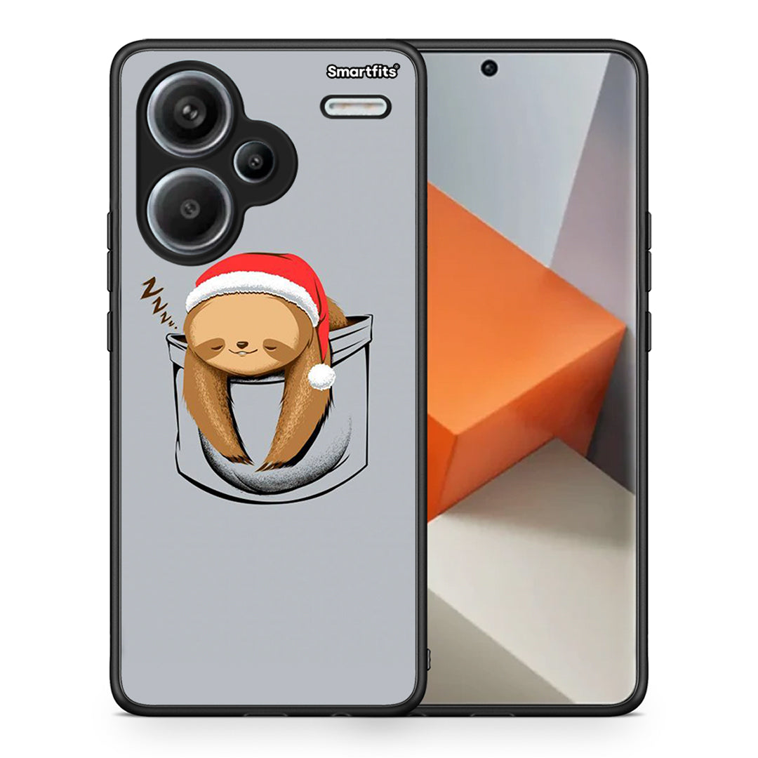 Θήκη Xiaomi Redmi Note 13 Pro Plus 5G Xmas Zzzz από τη Smartfits με σχέδιο στο πίσω μέρος και μαύρο περίβλημα | Xiaomi Redmi Note 13 Pro Plus 5G Xmas Zzzz case with colorful back and black bezels