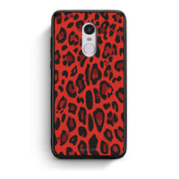 Thumbnail for 4 - Xiaomi Redmi Note 4/4X Red Leopard Animal case, cover, bumper