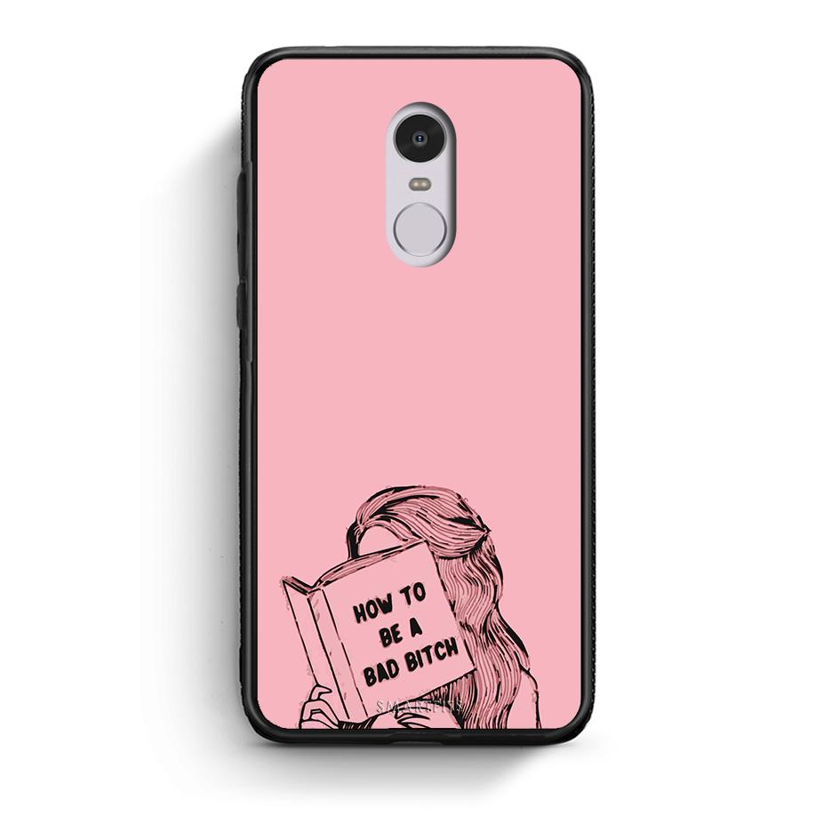 Xiaomi Redmi Note 4/4X Bad Bitch θήκη από τη Smartfits με σχέδιο στο πίσω μέρος και μαύρο περίβλημα | Smartphone case with colorful back and black bezels by Smartfits