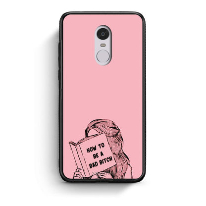 Xiaomi Redmi Note 4/4X Bad Bitch θήκη από τη Smartfits με σχέδιο στο πίσω μέρος και μαύρο περίβλημα | Smartphone case with colorful back and black bezels by Smartfits