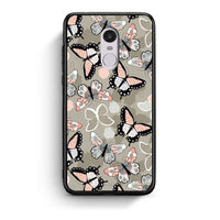 Thumbnail for 135 - Xiaomi Redmi Note 4/4X Butterflies Boho case, cover, bumper