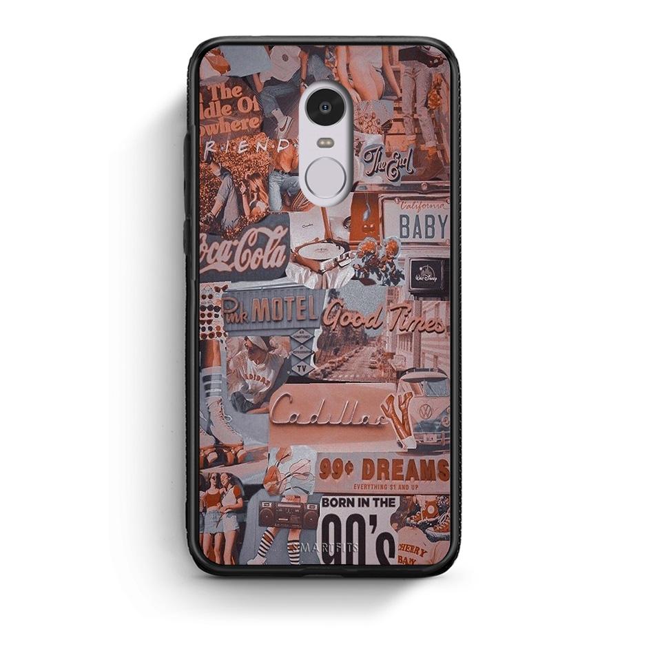 Xiaomi Redmi Note 4/4X Born In 90s θήκη από τη Smartfits με σχέδιο στο πίσω μέρος και μαύρο περίβλημα | Smartphone case with colorful back and black bezels by Smartfits