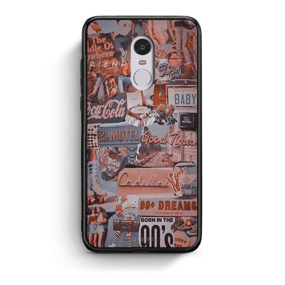 Xiaomi Redmi Note 4/4X Born In 90s θήκη από τη Smartfits με σχέδιο στο πίσω μέρος και μαύρο περίβλημα | Smartphone case with colorful back and black bezels by Smartfits