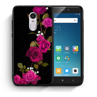 Thumbnail for Θήκη Xiaomi Redmi Note 4/4X Red Roses Flower από τη Smartfits με σχέδιο στο πίσω μέρος και μαύρο περίβλημα | Xiaomi Redmi Note 4/4X Red Roses Flower case with colorful back and black bezels