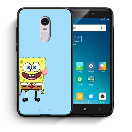Θήκη Xiaomi Redmi Note 4/4X Friends Bob από τη Smartfits με σχέδιο στο πίσω μέρος και μαύρο περίβλημα | Xiaomi Redmi Note 4/4X Friends Bob case with colorful back and black bezels