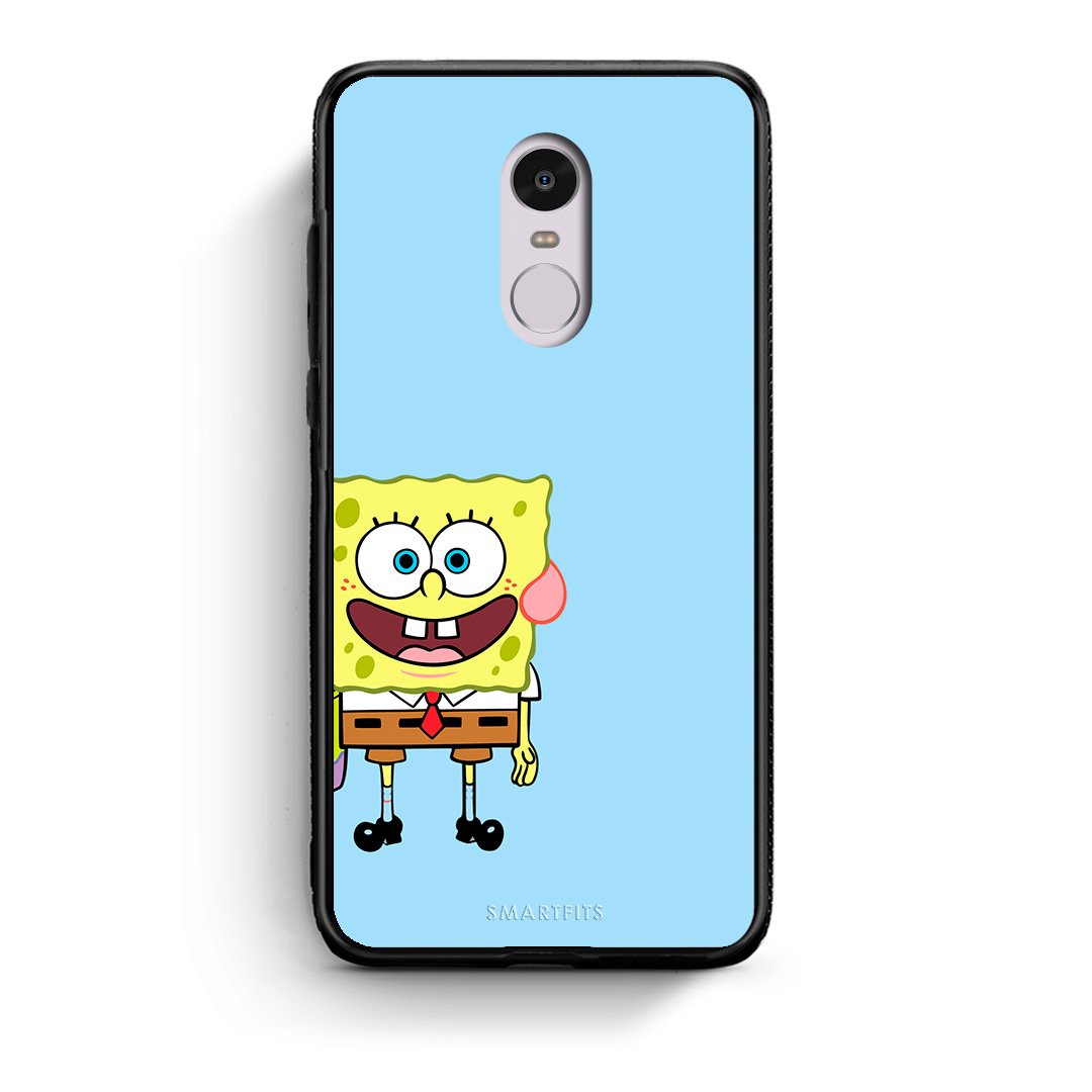 Xiaomi Redmi Note 4/4X Friends Bob θήκη από τη Smartfits με σχέδιο στο πίσω μέρος και μαύρο περίβλημα | Smartphone case with colorful back and black bezels by Smartfits