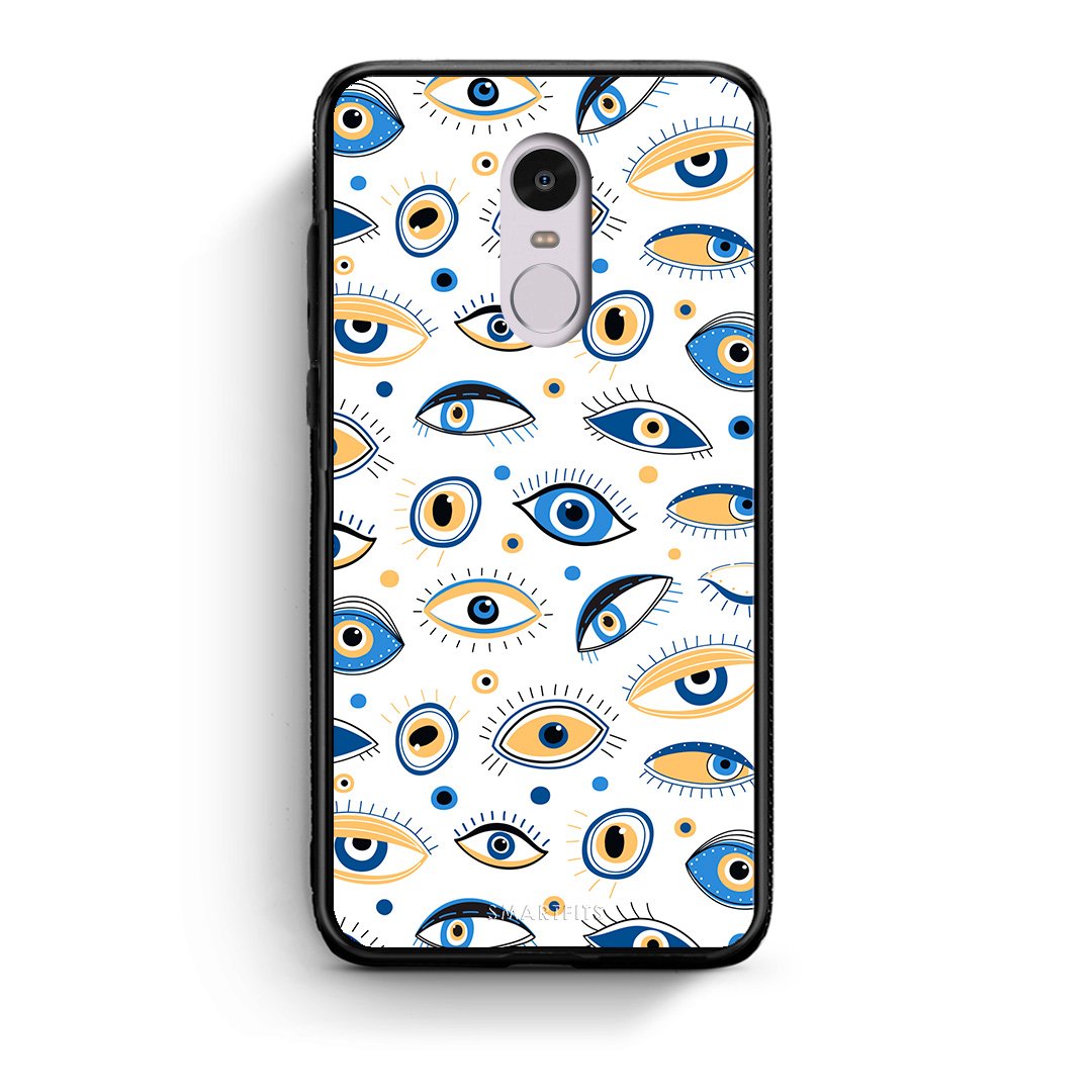 Xiaomi Redmi Note 4/4X Ftou Ftou θήκη από τη Smartfits με σχέδιο στο πίσω μέρος και μαύρο περίβλημα | Smartphone case with colorful back and black bezels by Smartfits