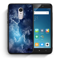 Thumbnail for Θήκη Xiaomi Redmi Note 4/4X Blue Sky Galaxy από τη Smartfits με σχέδιο στο πίσω μέρος και μαύρο περίβλημα | Xiaomi Redmi Note 4/4X Blue Sky Galaxy case with colorful back and black bezels