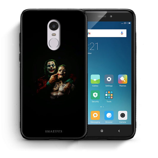 Θήκη Xiaomi Redmi Note 4/4X Clown Hero από τη Smartfits με σχέδιο στο πίσω μέρος και μαύρο περίβλημα | Xiaomi Redmi Note 4/4X Clown Hero case with colorful back and black bezels