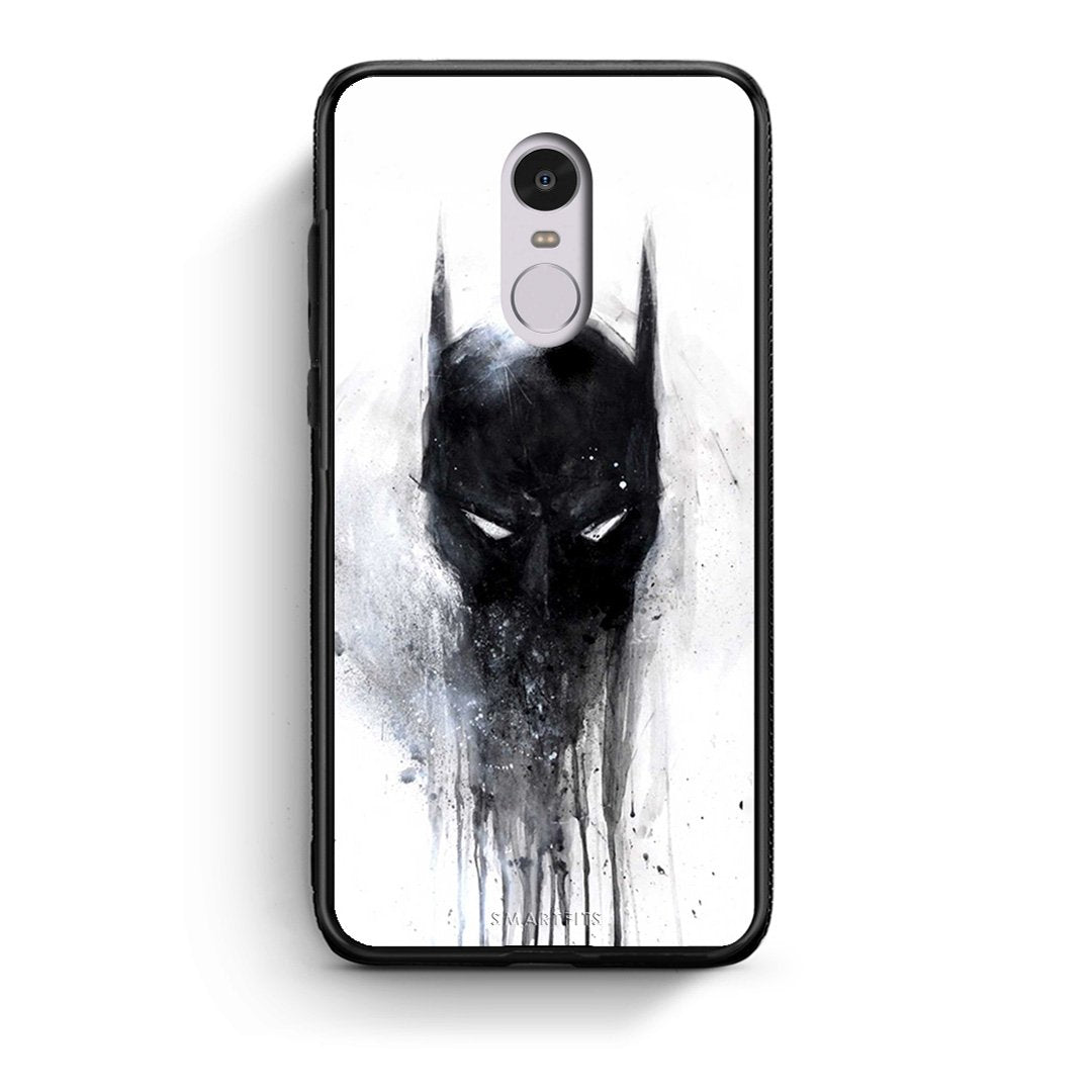 4 - Xiaomi Redmi Note 4/4X Paint Bat Hero case, cover, bumper
