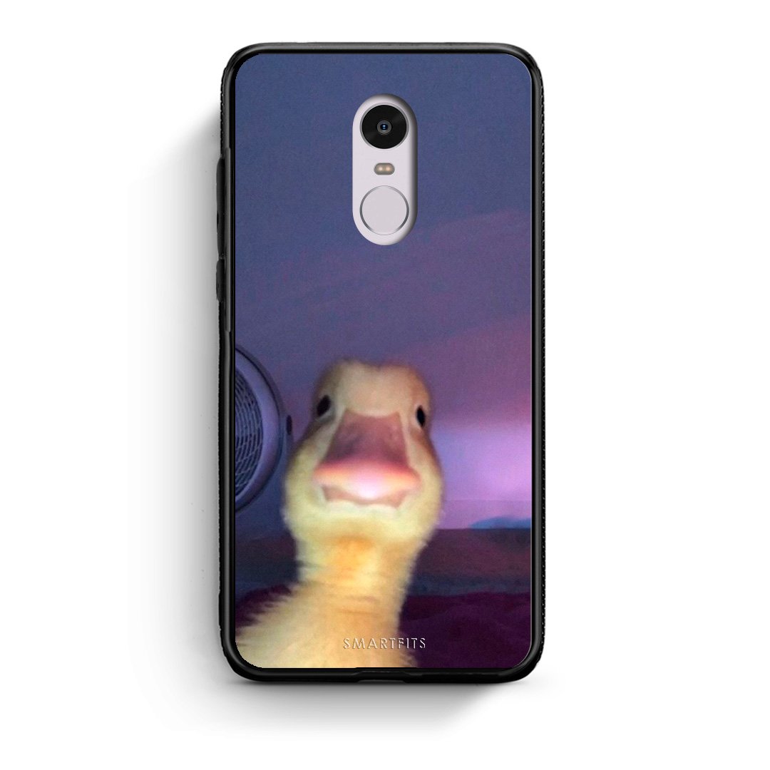 Xiaomi Redmi Note 4/4X Meme Duck θήκη από τη Smartfits με σχέδιο στο πίσω μέρος και μαύρο περίβλημα | Smartphone case with colorful back and black bezels by Smartfits