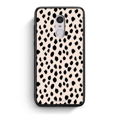 Xiaomi Redmi Note 4/4X New Polka Dots θήκη από τη Smartfits με σχέδιο στο πίσω μέρος και μαύρο περίβλημα | Smartphone case with colorful back and black bezels by Smartfits
