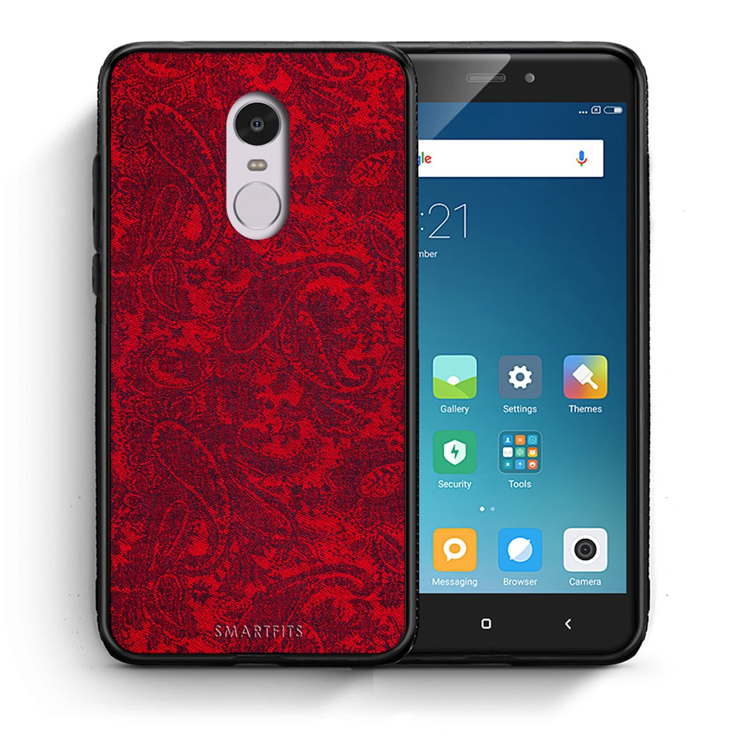 Θήκη Xiaomi Redmi Note 4/4X Paisley Cashmere από τη Smartfits με σχέδιο στο πίσω μέρος και μαύρο περίβλημα | Xiaomi Redmi Note 4/4X Paisley Cashmere case with colorful back and black bezels