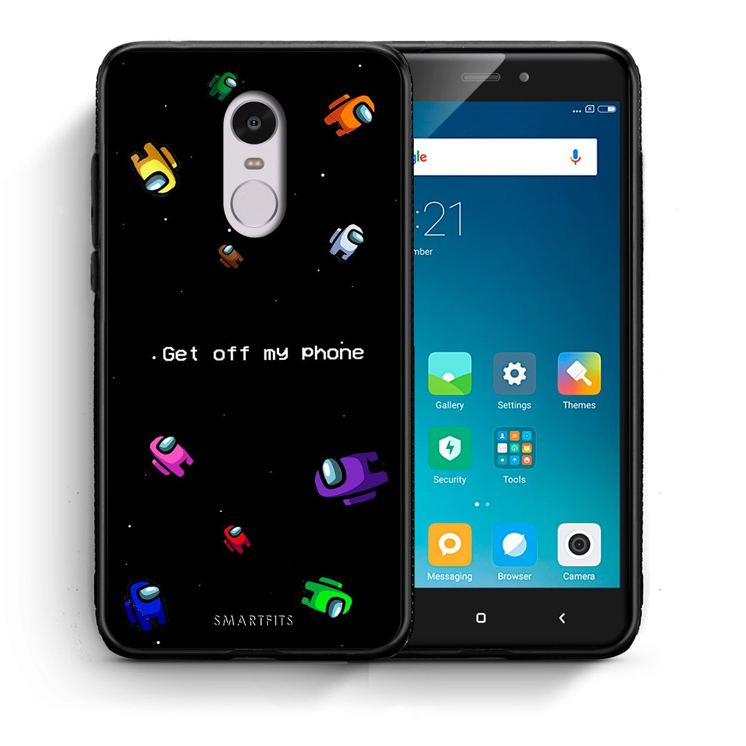 Θήκη Xiaomi Redmi Note 4/4X AFK Text από τη Smartfits με σχέδιο στο πίσω μέρος και μαύρο περίβλημα | Xiaomi Redmi Note 4/4X AFK Text case with colorful back and black bezels