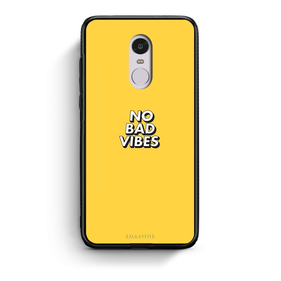 4 - Xiaomi Redmi Note 4/4X Vibes Text case, cover, bumper