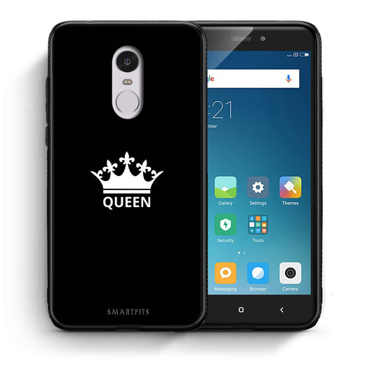 Θήκη Xiaomi Redmi Note 4/4X Queen Valentine από τη Smartfits με σχέδιο στο πίσω μέρος και μαύρο περίβλημα | Xiaomi Redmi Note 4/4X Queen Valentine case with colorful back and black bezels