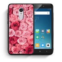 Thumbnail for Θήκη Xiaomi Redmi Note 4/4X RoseGarden Valentine από τη Smartfits με σχέδιο στο πίσω μέρος και μαύρο περίβλημα | Xiaomi Redmi Note 4/4X RoseGarden Valentine case with colorful back and black bezels