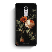 Thumbnail for Xiaomi Redmi Note 4/4X Vintage Roses θήκη από τη Smartfits με σχέδιο στο πίσω μέρος και μαύρο περίβλημα | Smartphone case with colorful back and black bezels by Smartfits