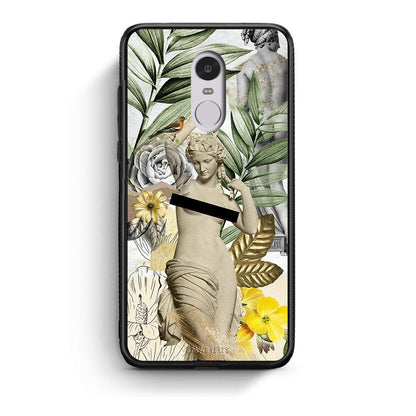 Xiaomi Redmi Note 4/4X Woman Statue θήκη από τη Smartfits με σχέδιο στο πίσω μέρος και μαύρο περίβλημα | Smartphone case with colorful back and black bezels by Smartfits