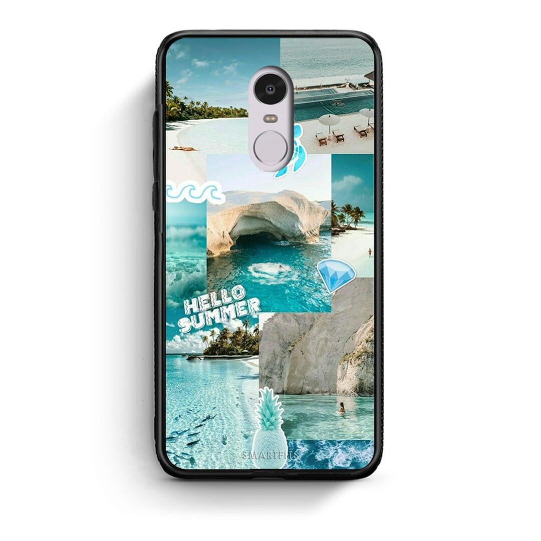 Xiaomi Redmi Note 4 / 4X Aesthetic Summer Θήκη από τη Smartfits με σχέδιο στο πίσω μέρος και μαύρο περίβλημα | Smartphone case with colorful back and black bezels by Smartfits