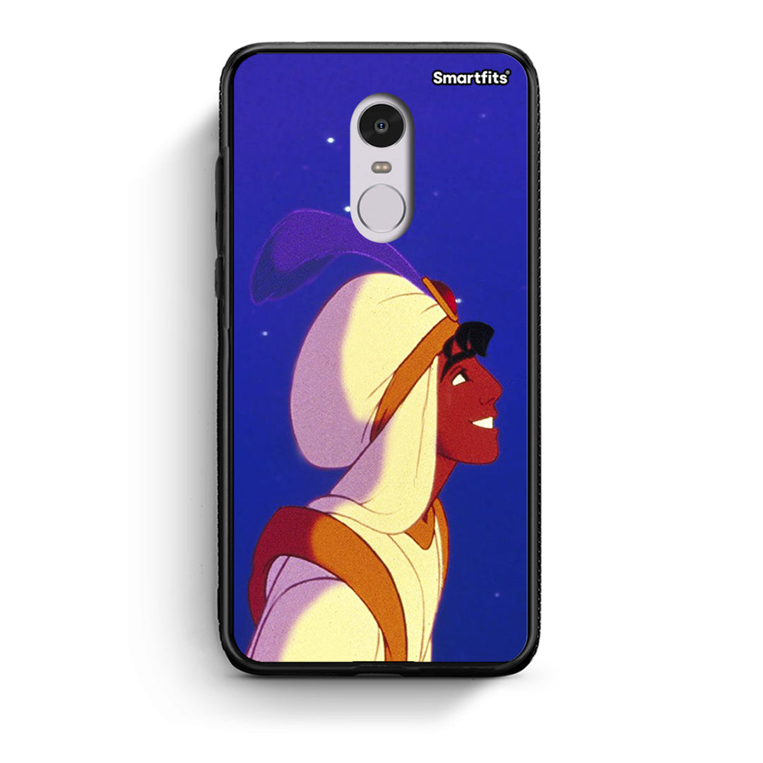Xiaomi Redmi Note 4/4X Alladin And Jasmine Love 1 θήκη από τη Smartfits με σχέδιο στο πίσω μέρος και μαύρο περίβλημα | Smartphone case with colorful back and black bezels by Smartfits