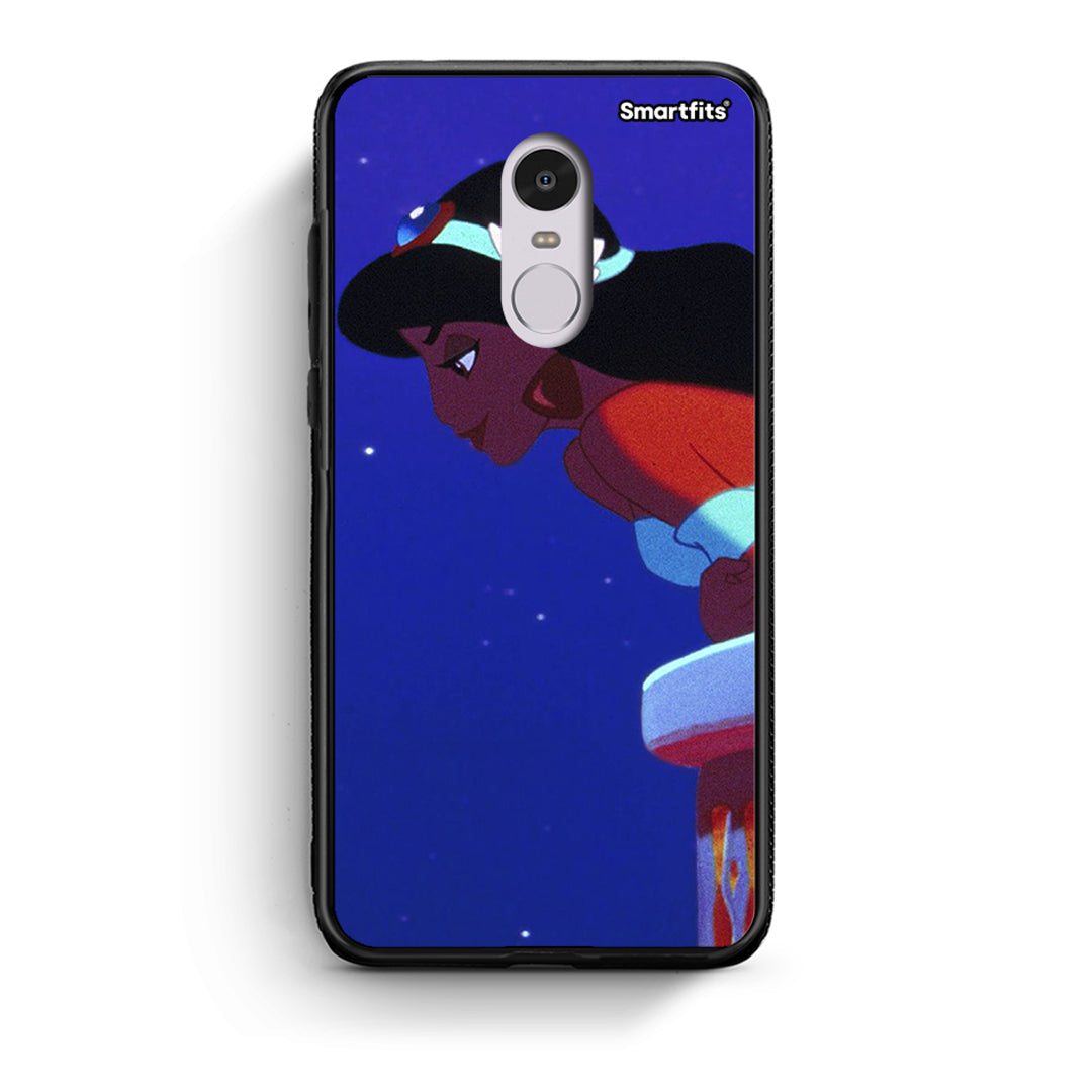 Xiaomi Redmi Note 4/4X Alladin And Jasmine Love 2 θήκη από τη Smartfits με σχέδιο στο πίσω μέρος και μαύρο περίβλημα | Smartphone case with colorful back and black bezels by Smartfits
