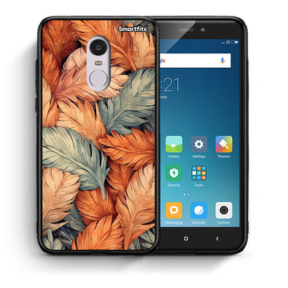 Θήκη Xiaomi Redmi Note 4 / 4X Autumn Leaves από τη Smartfits με σχέδιο στο πίσω μέρος και μαύρο περίβλημα | Xiaomi Redmi Note 4 / 4X Autumn Leaves case with colorful back and black bezels