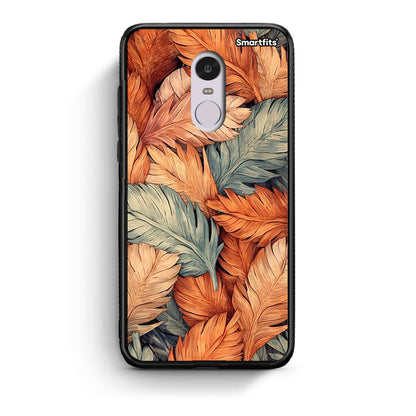 Xiaomi Redmi Note 4 / 4X Autumn Leaves Θήκη από τη Smartfits με σχέδιο στο πίσω μέρος και μαύρο περίβλημα | Smartphone case with colorful back and black bezels by Smartfits