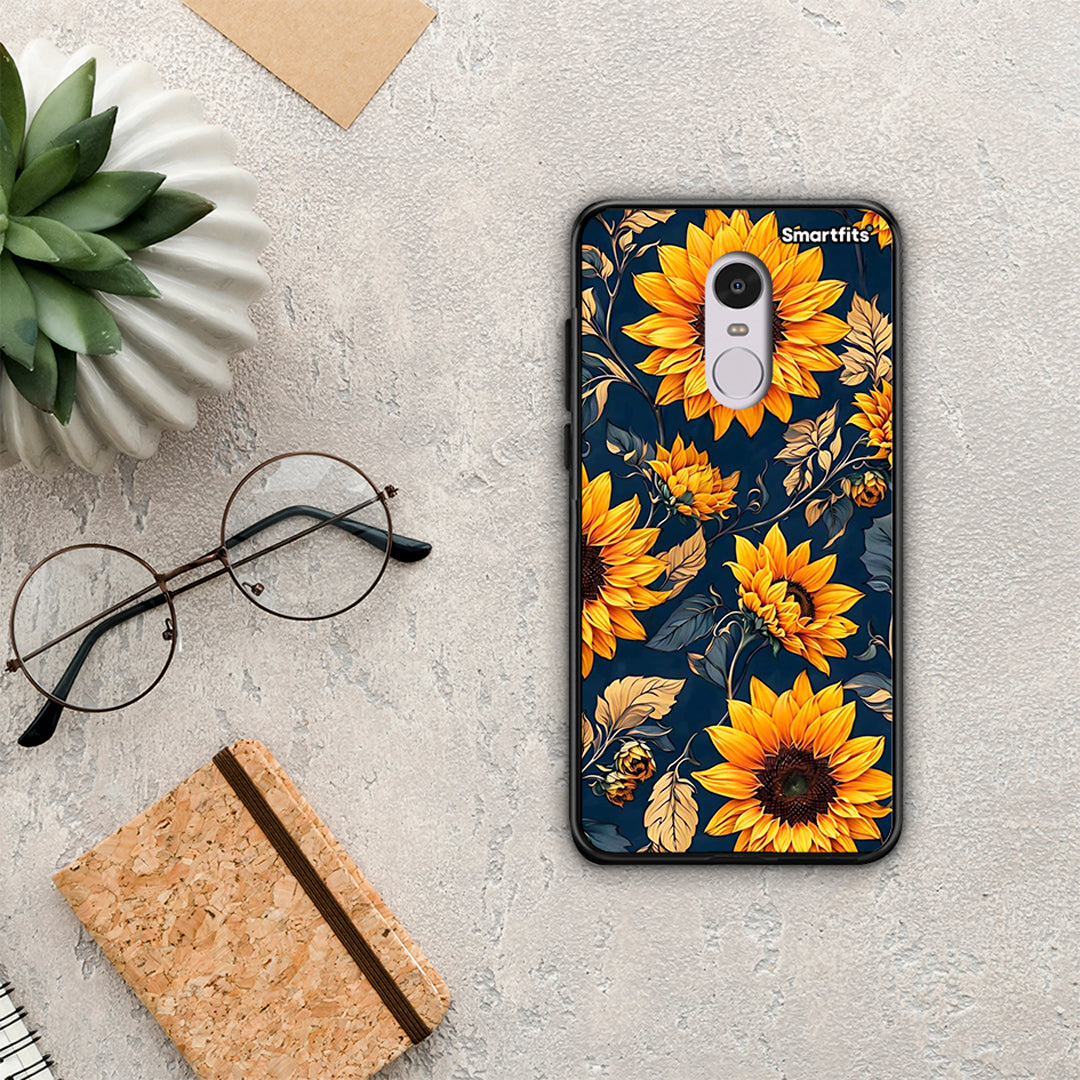 Autumn Sunflowers - Xiaomi Redmi Note 4 / 4X θήκη