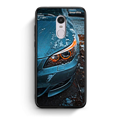 Xiaomi Redmi Note 4 / 4X Bmw E60 Θήκη από τη Smartfits με σχέδιο στο πίσω μέρος και μαύρο περίβλημα | Smartphone case with colorful back and black bezels by Smartfits
