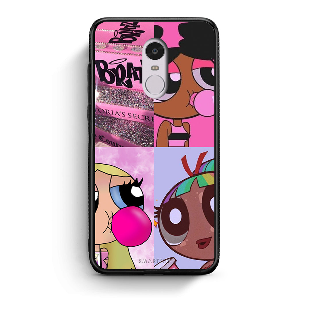 Xiaomi Redmi Note 4 / 4X Bubble Girls Θήκη Αγίου Βαλεντίνου από τη Smartfits με σχέδιο στο πίσω μέρος και μαύρο περίβλημα | Smartphone case with colorful back and black bezels by Smartfits