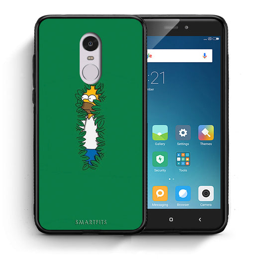 Θήκη Αγίου Βαλεντίνου Xiaomi Redmi Note 4 / 4X Bush Man από τη Smartfits με σχέδιο στο πίσω μέρος και μαύρο περίβλημα | Xiaomi Redmi Note 4 / 4X Bush Man case with colorful back and black bezels